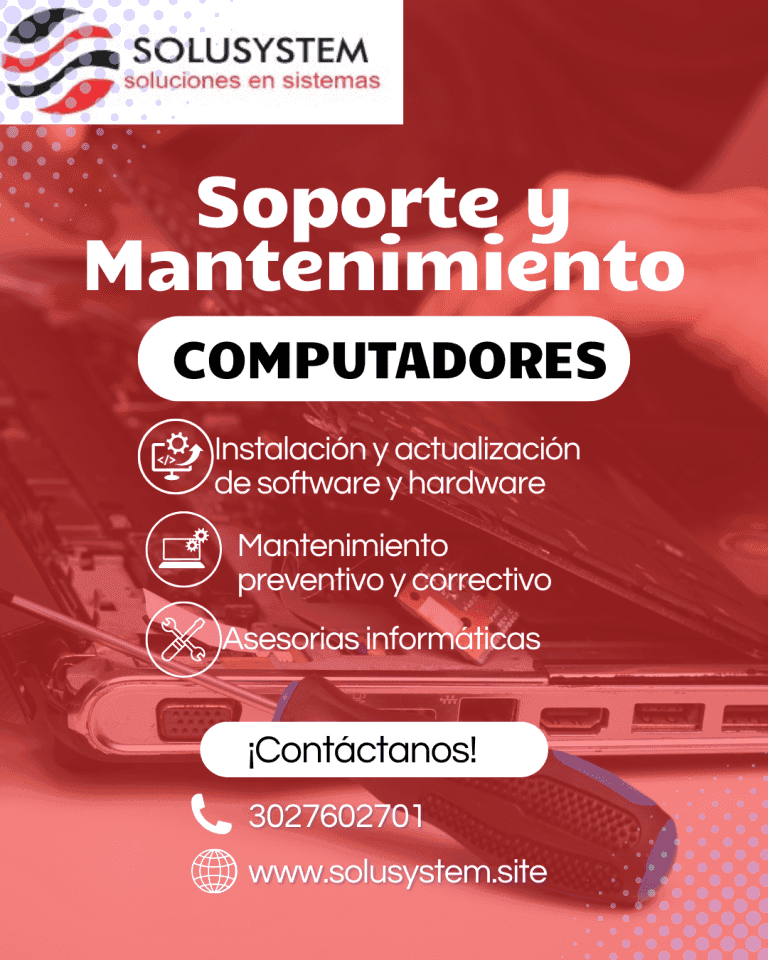 Inicio soporte y mantenimiento